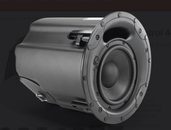 8 IN PREMIUM IN-CEILING SUBWOOFER